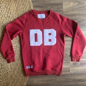 Dutch Bros Red Crewneck Sweatshirt
